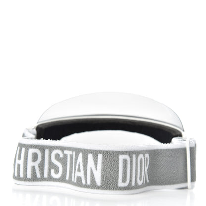 Christian Dior Mirrored DiorClub1 Sun Visor Grey 4 of 7