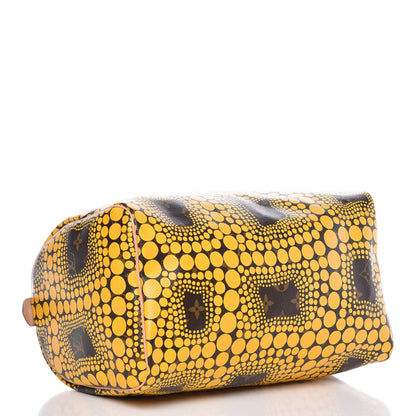 Louis Vuitton Monogram Kusama Town Speedy 30 Yellow 4 of 7