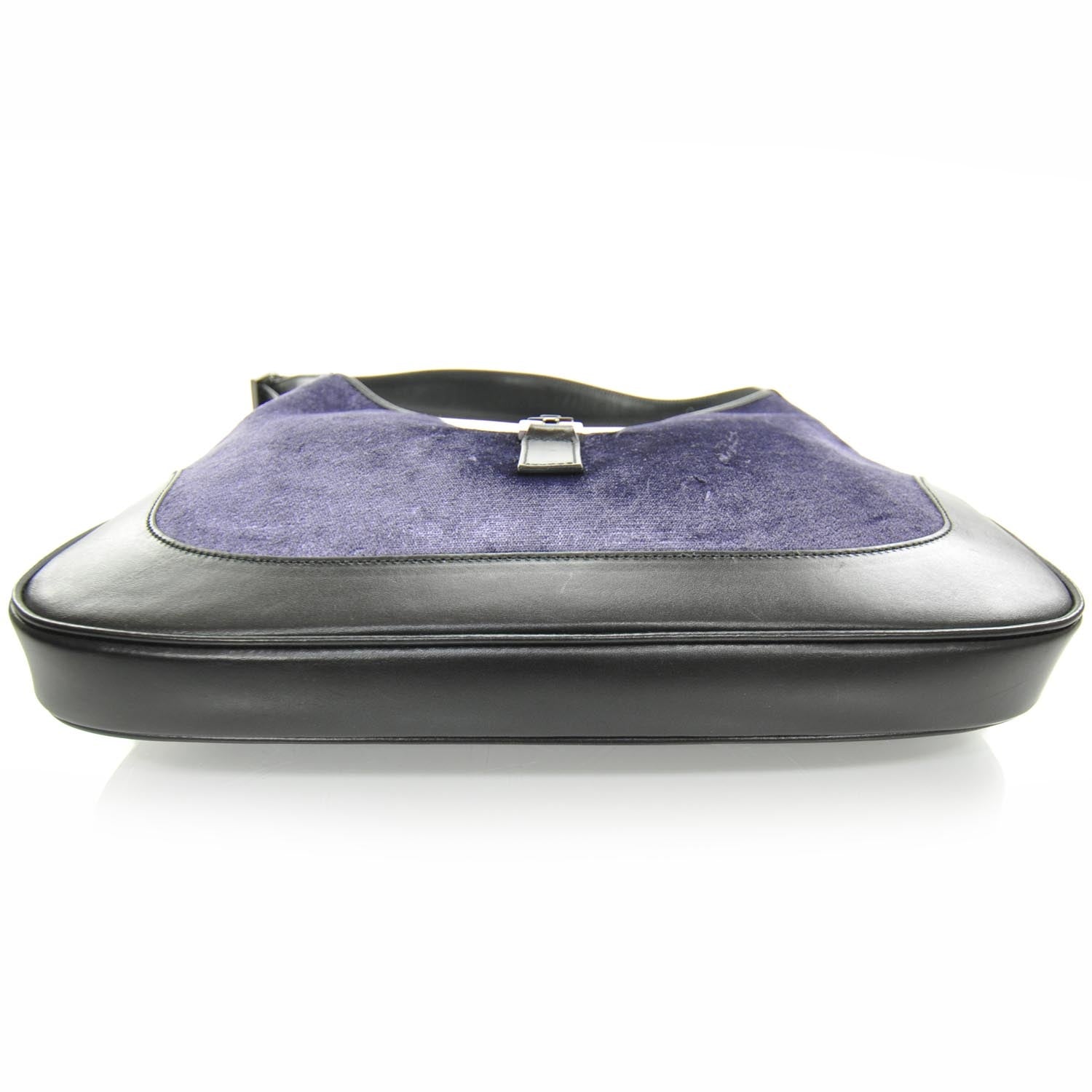 Gucci Velvet Jackie O Hobo Purple 4 of 8