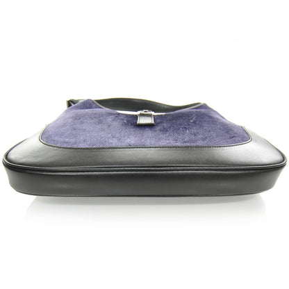 Gucci Velvet Jackie O Hobo Purple 4 of 8