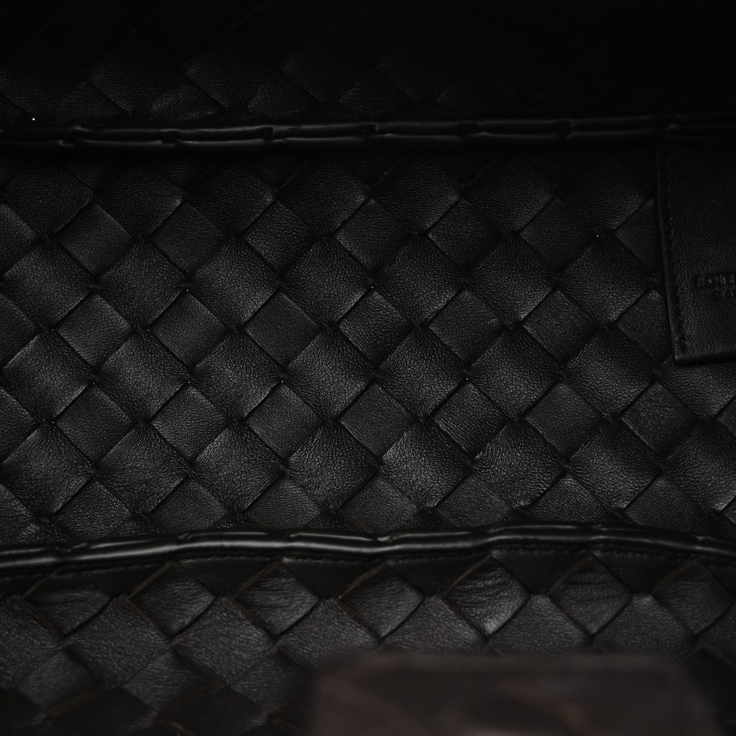 Nappa Intrecciato Small Campana Shoulder Bag Fondant
