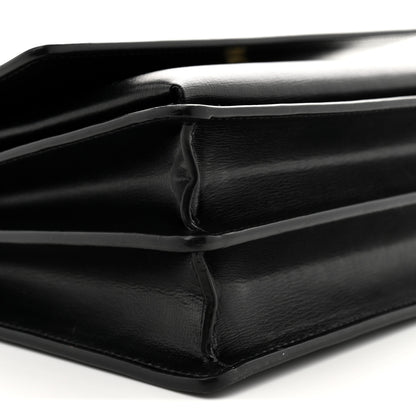 Saint Laurent Calfskin Medium Monogram Sunset Black 9 of 10