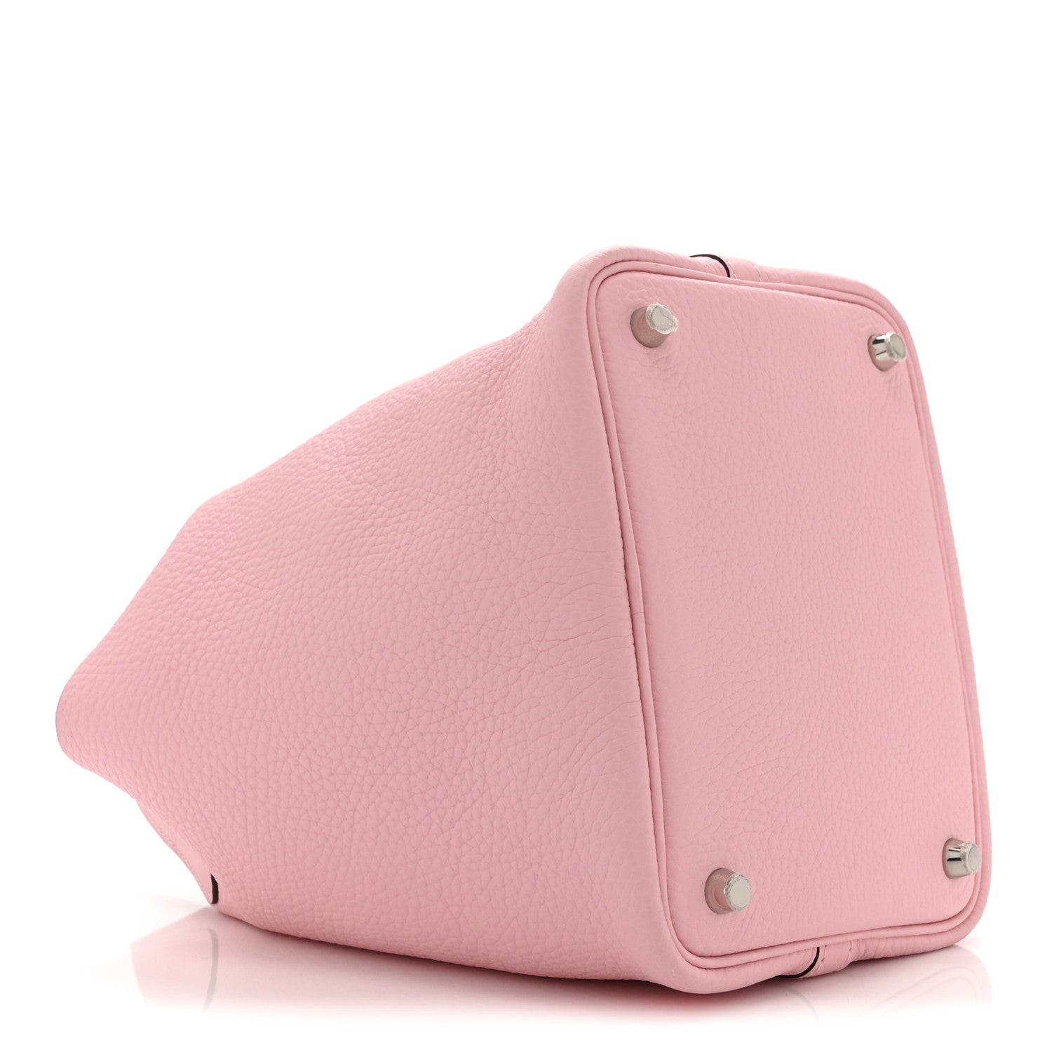 Hermes Taurillon Clemence Picotin Lock 18 PM Rose Sakura 8 of 10
