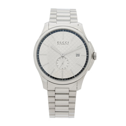 Gucci Stainless Steel 40mm G-Timeless Automatic Watch 1 of 5
