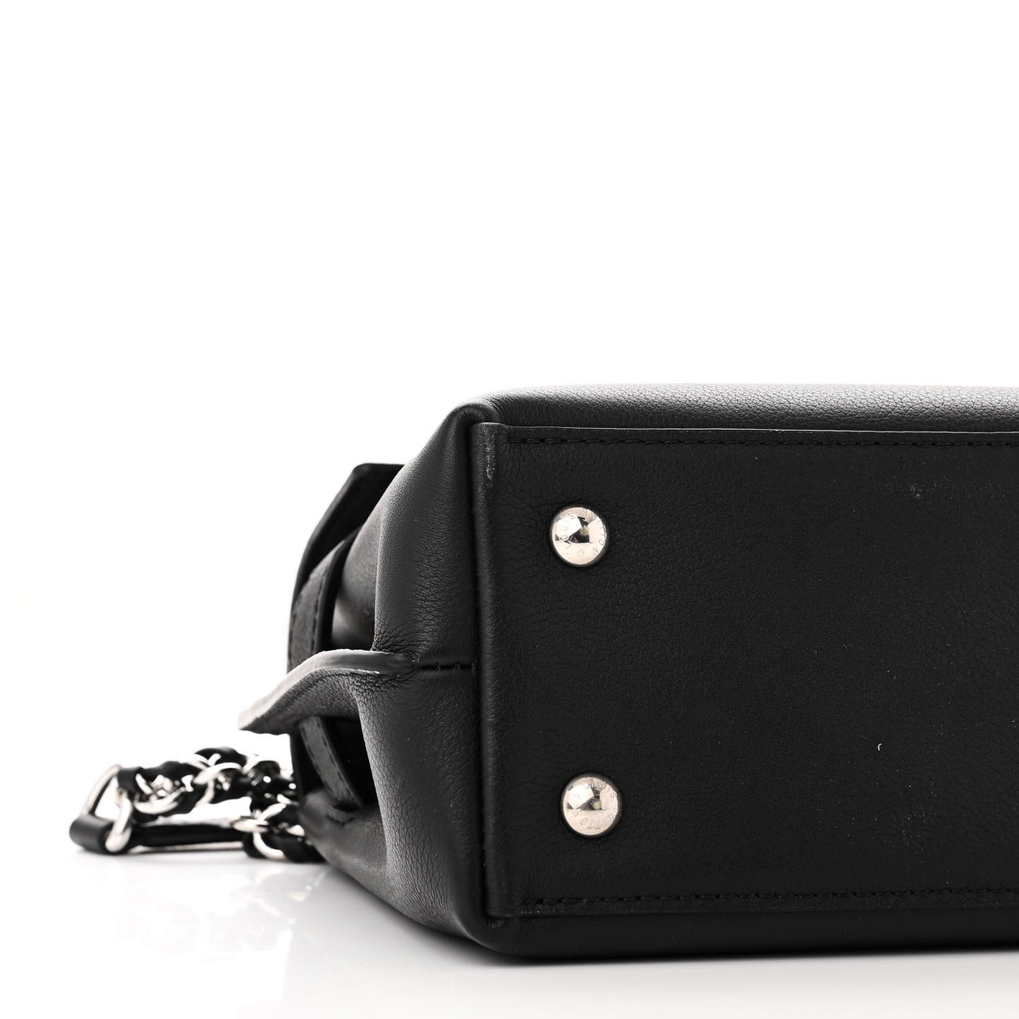 Calfskin Lockme Ever Mini Black