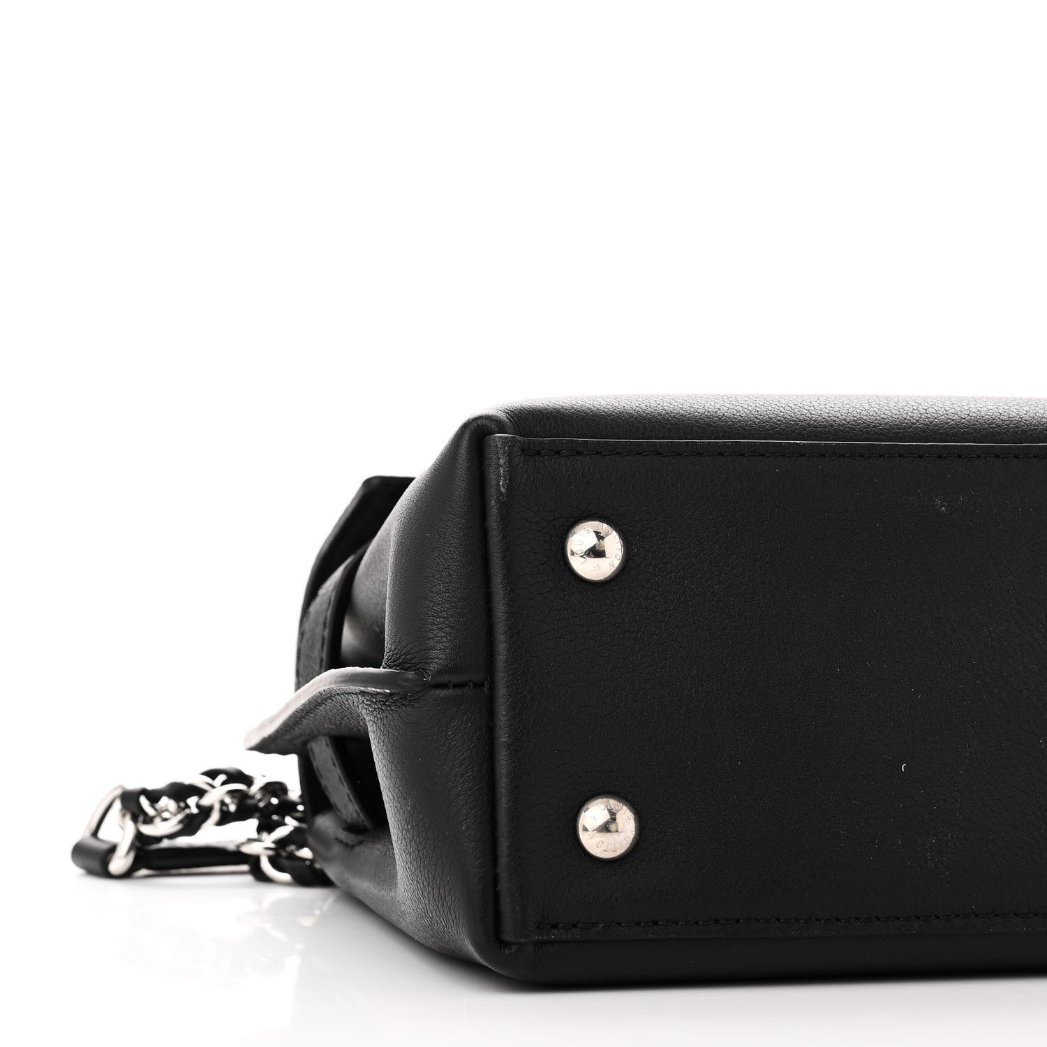Louis Vuitton Calfskin Lockme Ever Mini Black 8 of 9