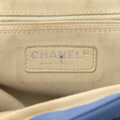 Chanel Washed Lambskin Quilted Mini Chain Around Flap Blue 6 of 15