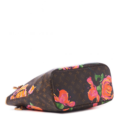 Louis Vuitton Monogram Roses Neverfull MM 4 of 9