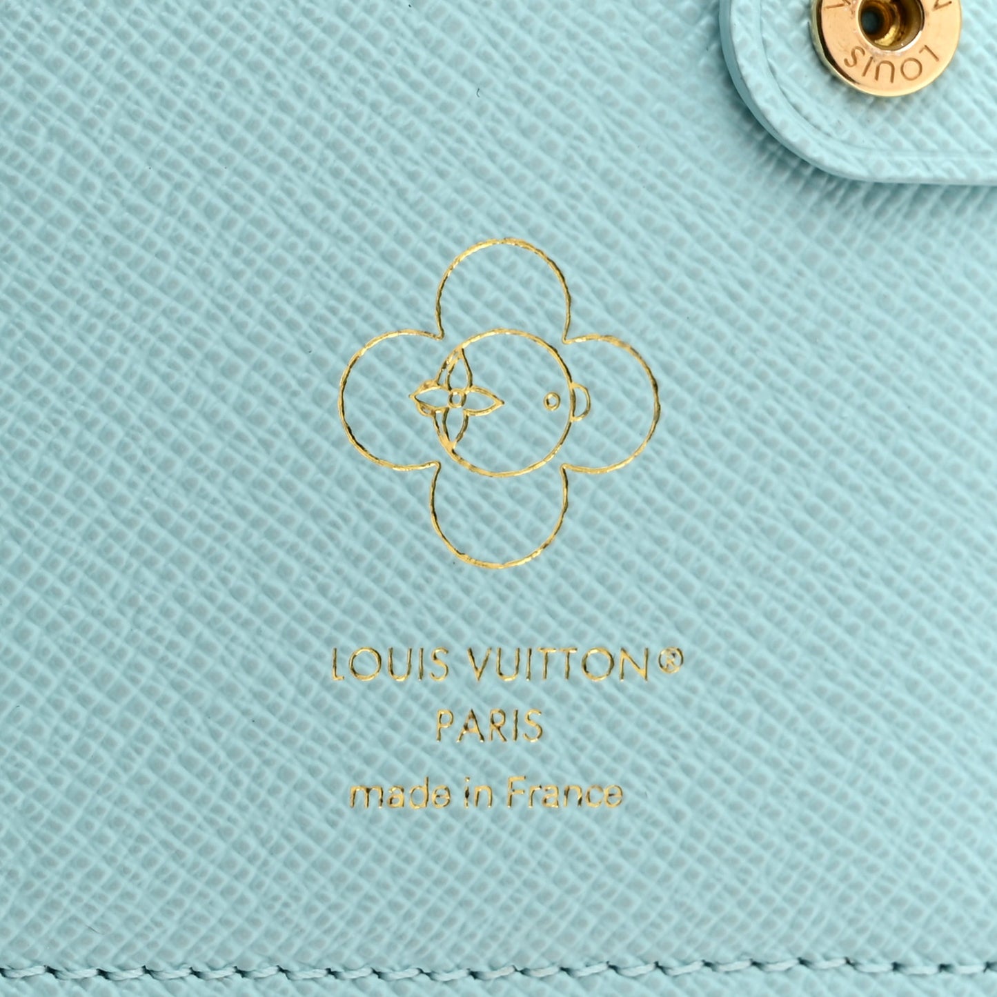 Monogram Snow Show Lisa Wallet Azur Frost