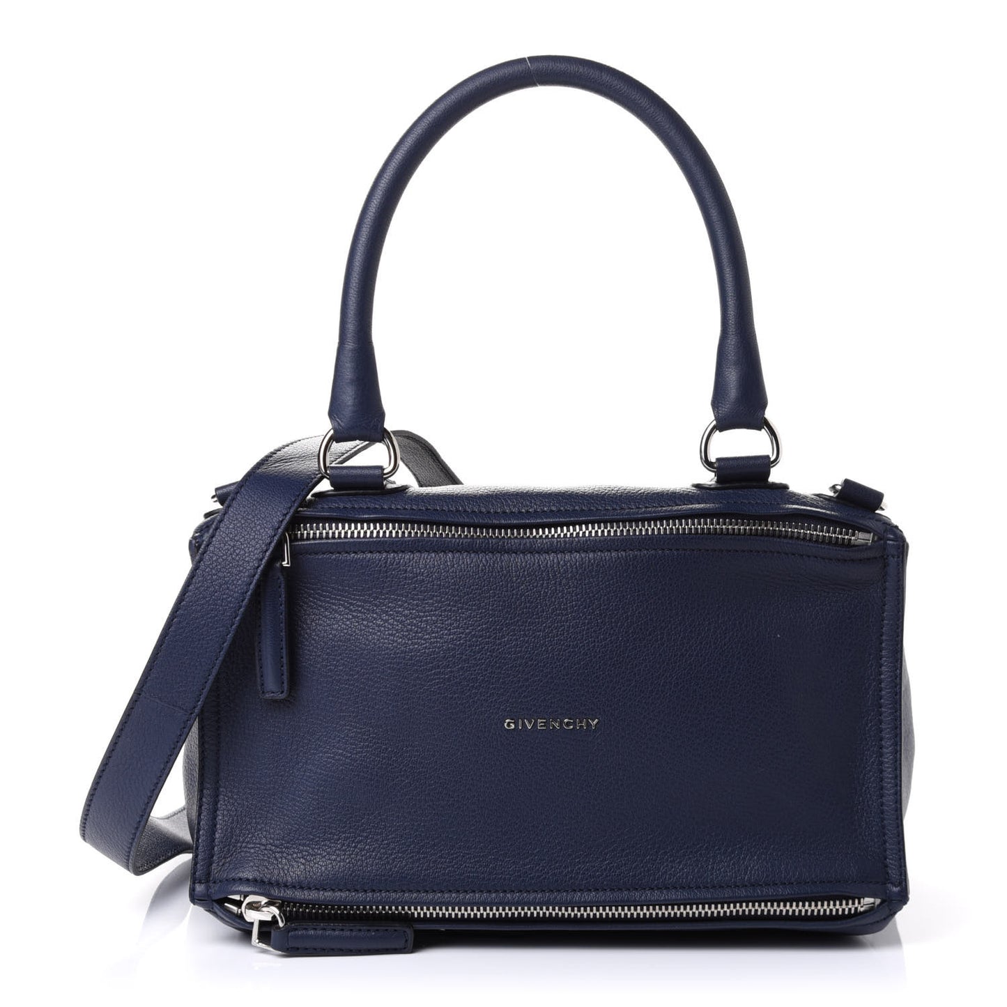 Sugar Goatskin Medium Pandora Navy