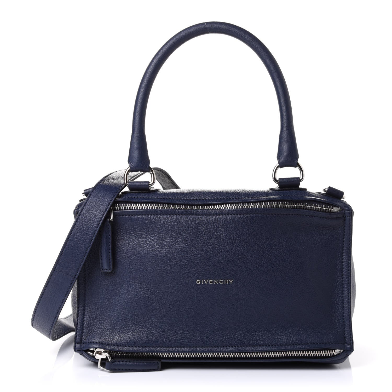 Givenchy Sugar Goatskin Medium Pandora Navy 1 of 4