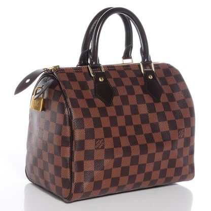 Louis Vuitton Damier Ebene Speedy 25 3 of 8
