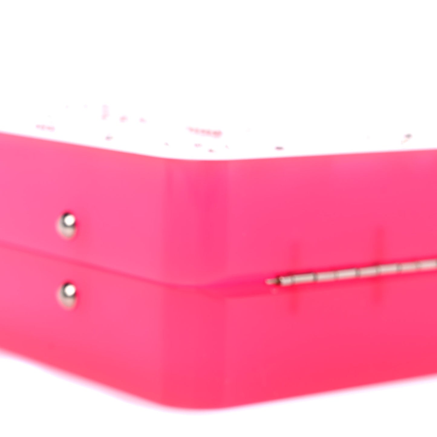 Plexiglass Strass Motherboard Minaudiere Clutch Pink