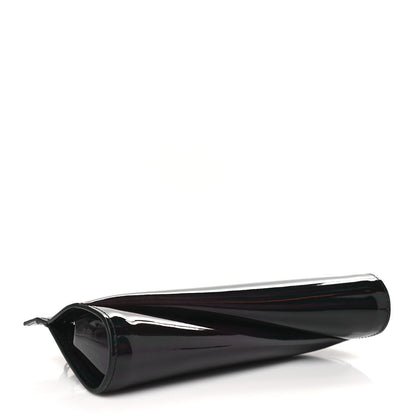 Christian Louboutin Patent Psychic Loubitwist Clutch Black 4 of 10