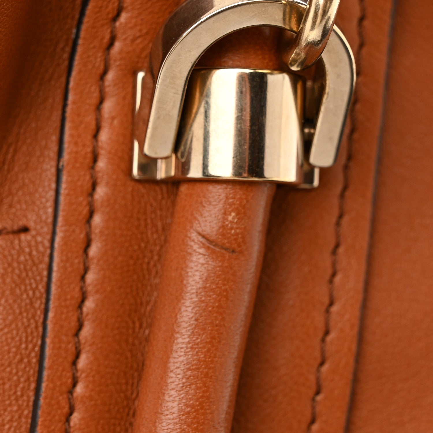 Chloe Sheepskin Medium Military Paraty Armagnac 12 of 13