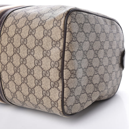 Gucci GG Plus Monogram Web Medium Joy Boston Dark Brown 6 of 14