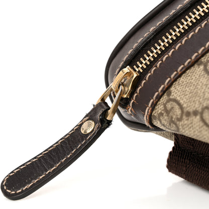 Gucci GG Supreme Monogram Belt Bag Dark Brown 13 of 13