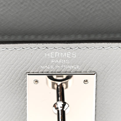 Hermes Epsom Kelly Sellier 28 Bleu Glacier 6 of 11