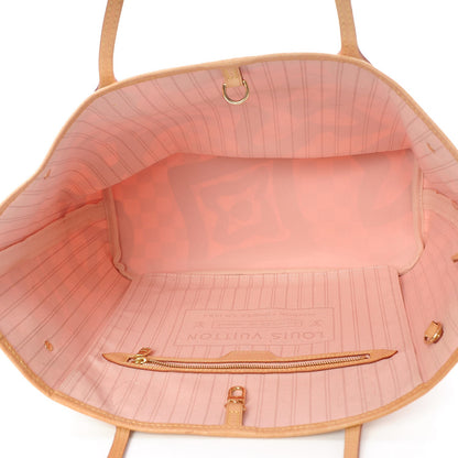 Louis Vuitton Damier Azur Tahitienne Neverfull MM 5 of 13