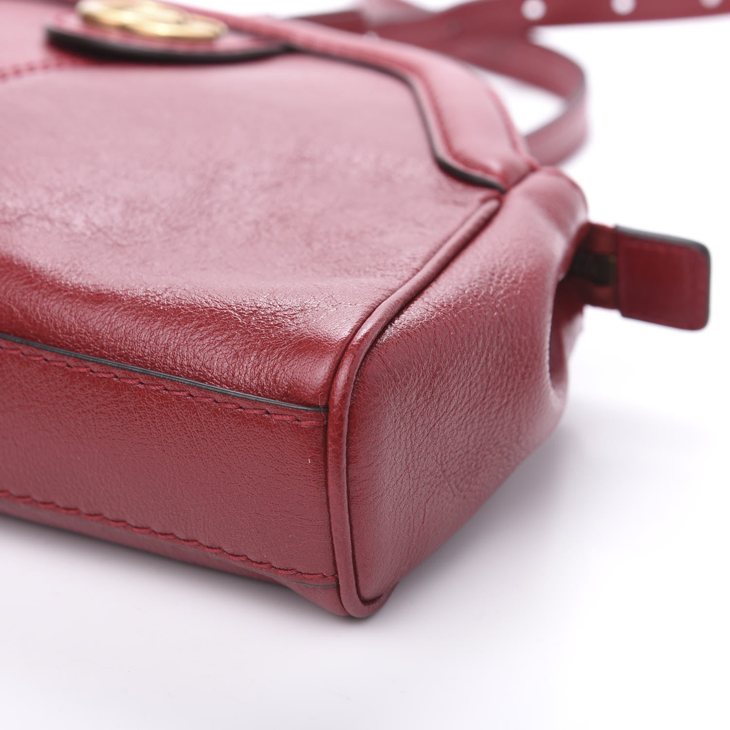 Gucci Piuma Lux Calfskin Small Re(Belle) Crossbody Bag Romantic Cerise 9 of 12