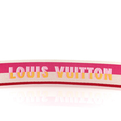 Louis Vuitton Jacquard Speedy Bandouliere 20 Shoulder Strap Fuchsia 5 of 6