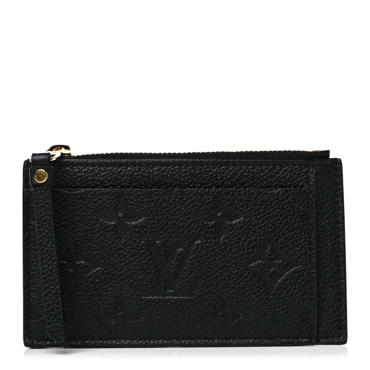 Empreinte Zipper Card Holder Black