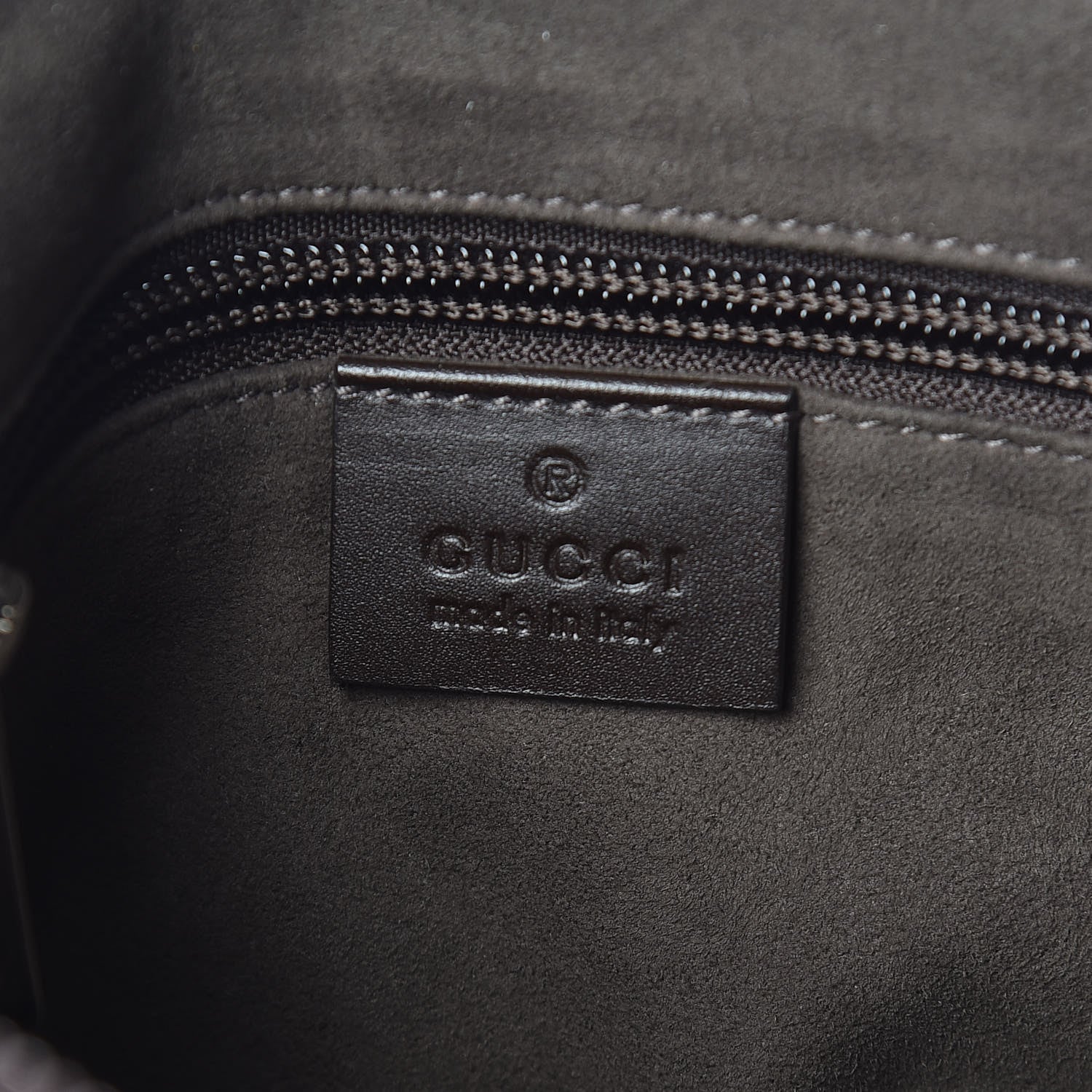 Gucci GG Supreme Monogram Selleria Calfskin Small Flat Messenger Bag Beige Ebony Cocoa Marrone Scuro 6 of 9