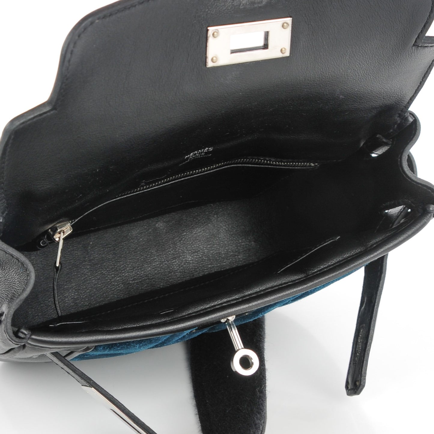 Swift Veau Doblis Mini Sac Berline 21 Black Bleu Ocean