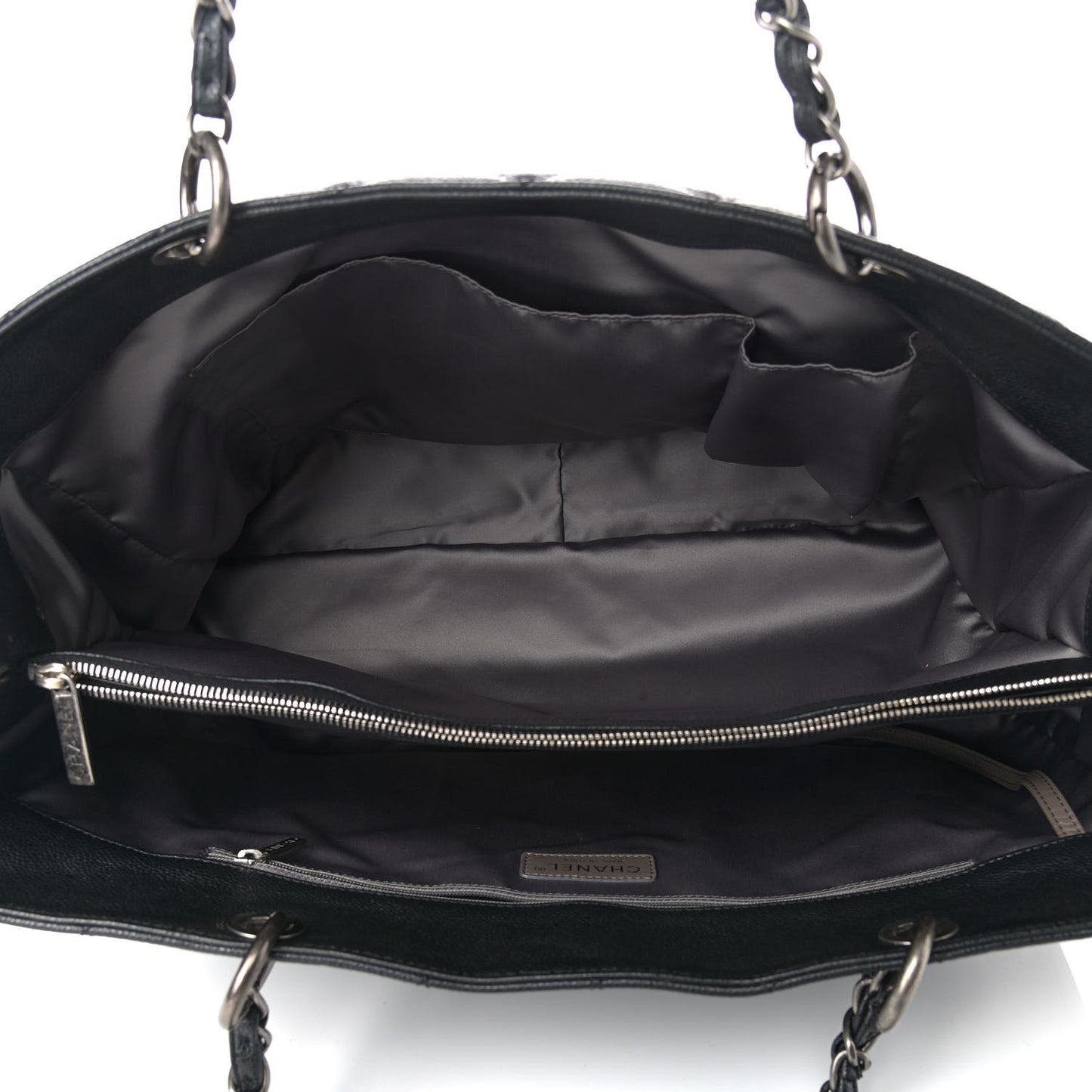 Caviar Quilted XXL Grand Shopping Tote GST Black