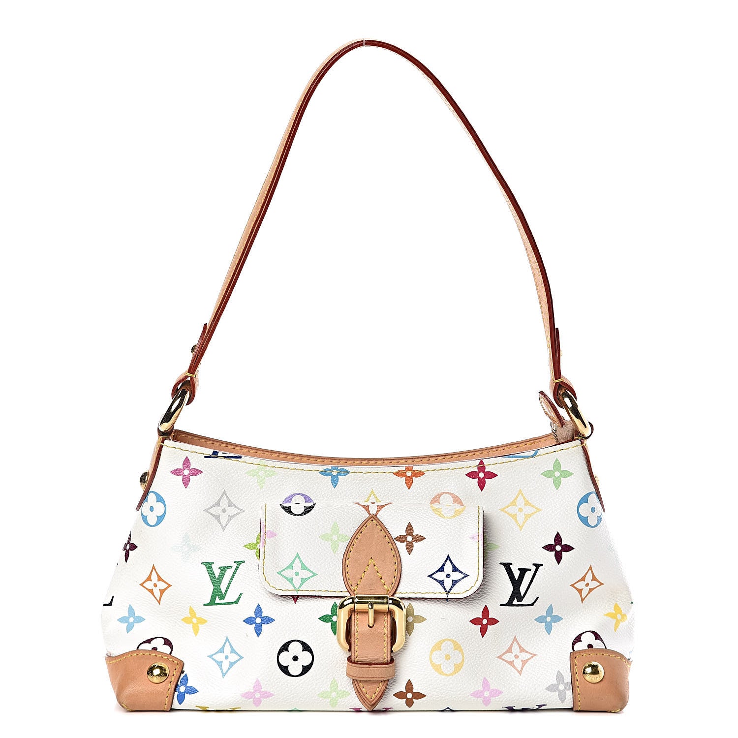 Louis Vuitton Monogram Multicolor Eliza White 1 of 10