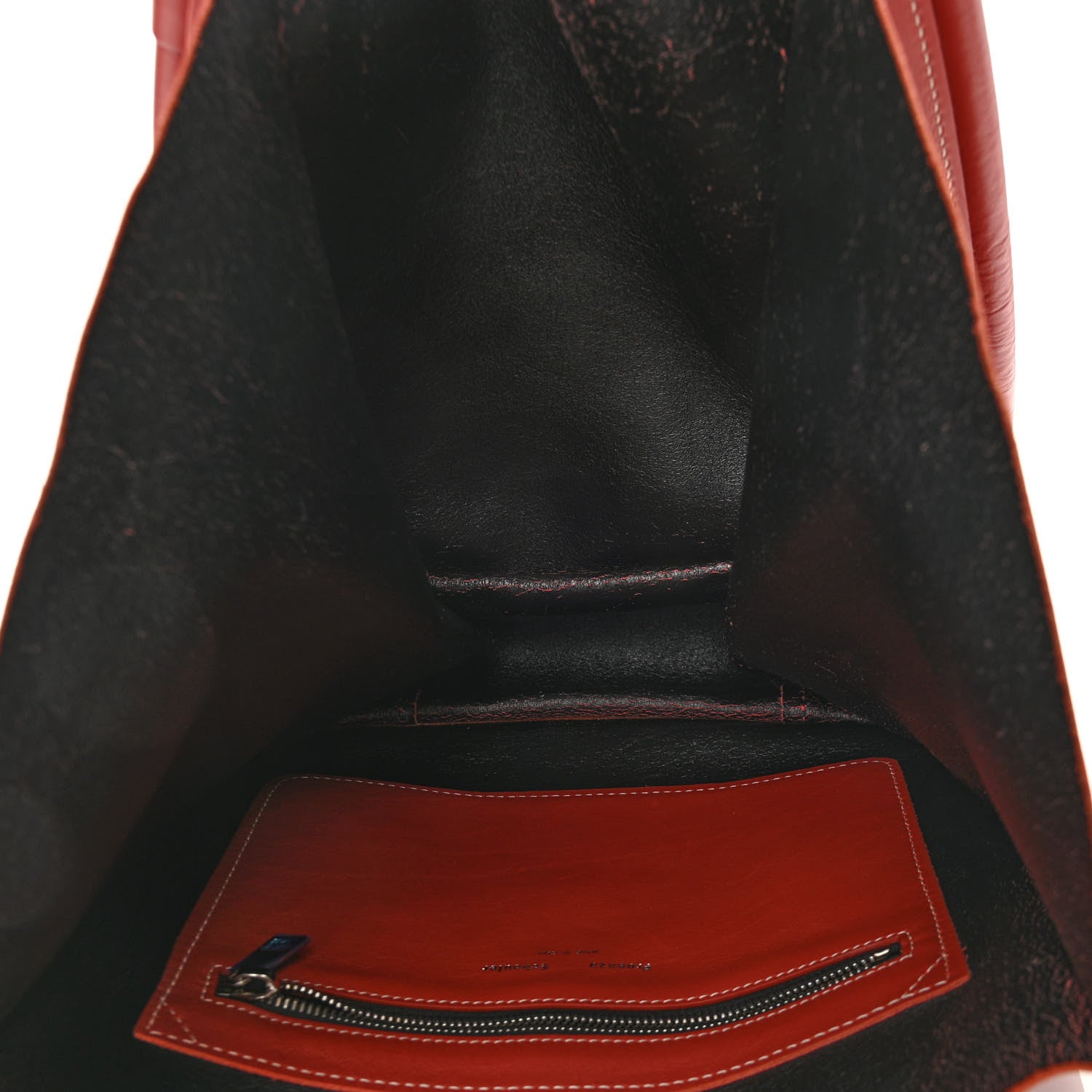 Proenza Schouler Calfskin L Lux Rope Handle Tote Rust 5 of 10