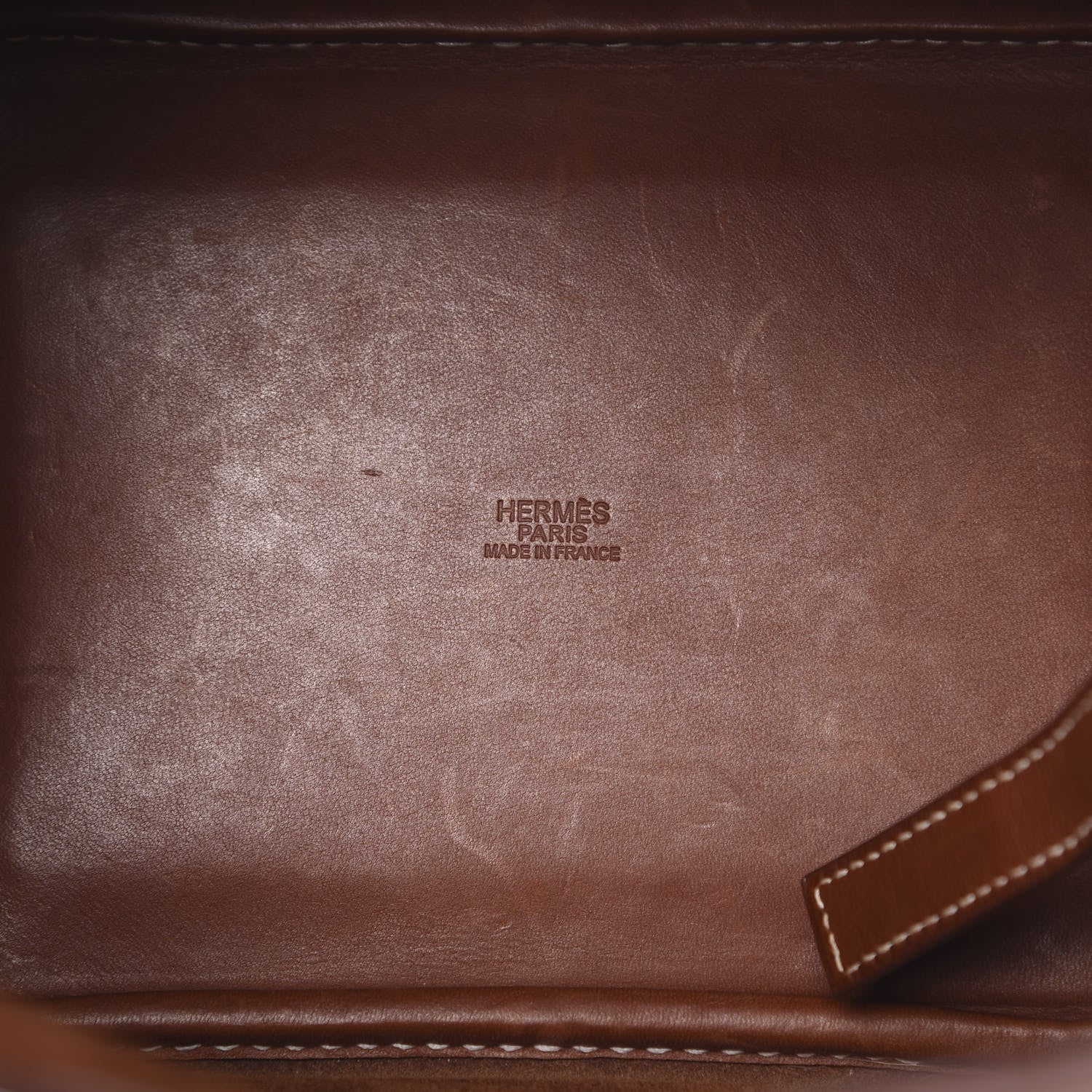 Hermes Natural Barenia Chevre Picotin 18 PM Fauve Vert Anis 5 of 13