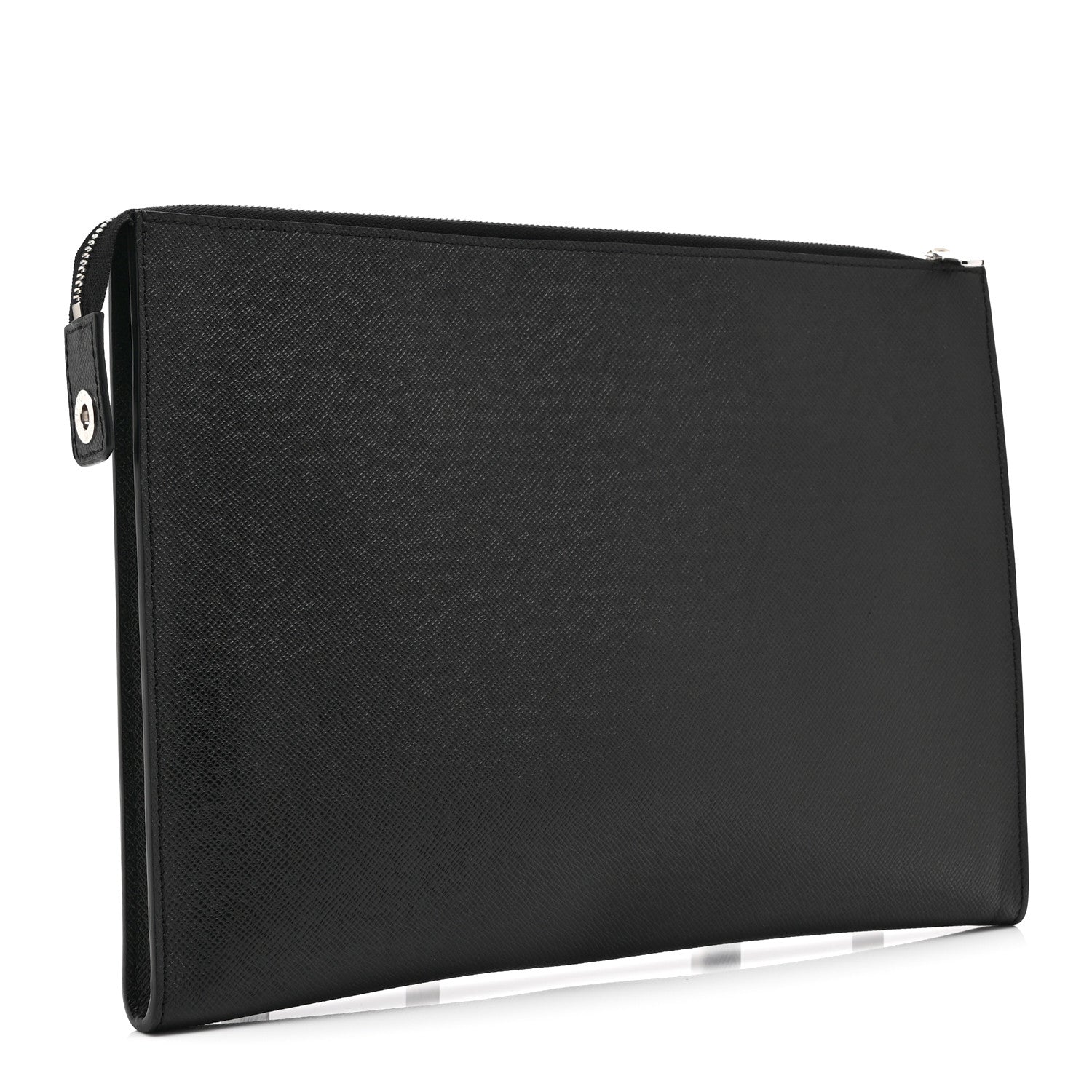 Louis Vuitton Taiga Pochette 24 Heures Black 3 of 9