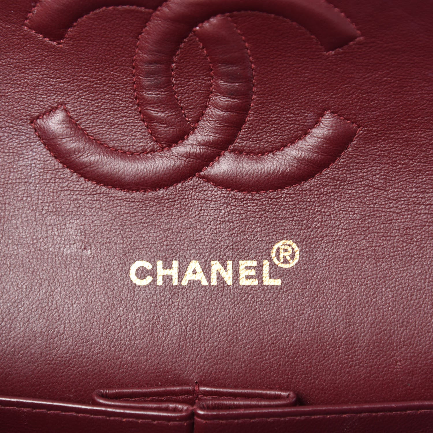 Chanel Lambskin Quilted Medium Double Flap Black 11 of 14