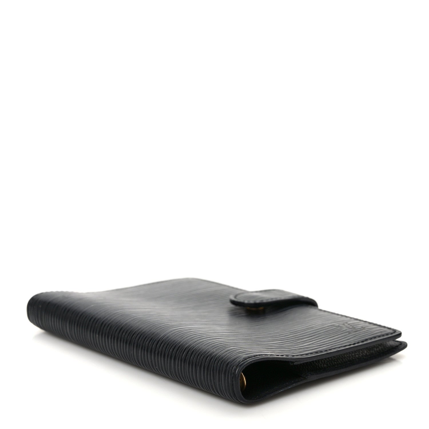 Louis Vuitton Epi Small Ring Agenda Cover Black 4 of 6