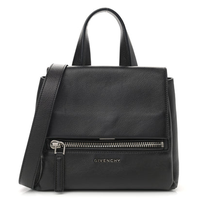 Givenchy Calfskin Mini Pandora Pure Flap Bag Black 1 of 11