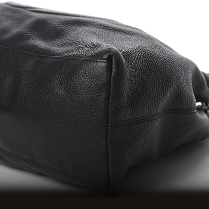 Gucci Pebbled Calfskin Medium Soho Chain Shoulder Bag Black 7 of 10