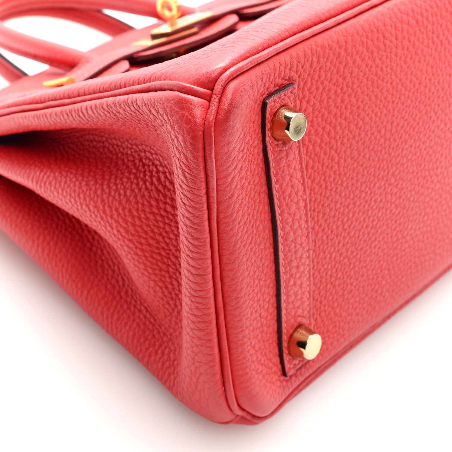 Hermes Togo Birkin 25 Rouge Pivoine 9 of 10