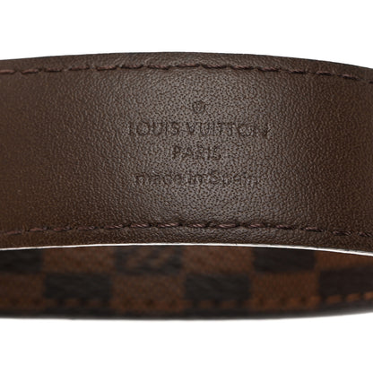 Louis Vuitton Mini Damier Ebene 25mm LV Initiales Belt 80/32 6 of 7