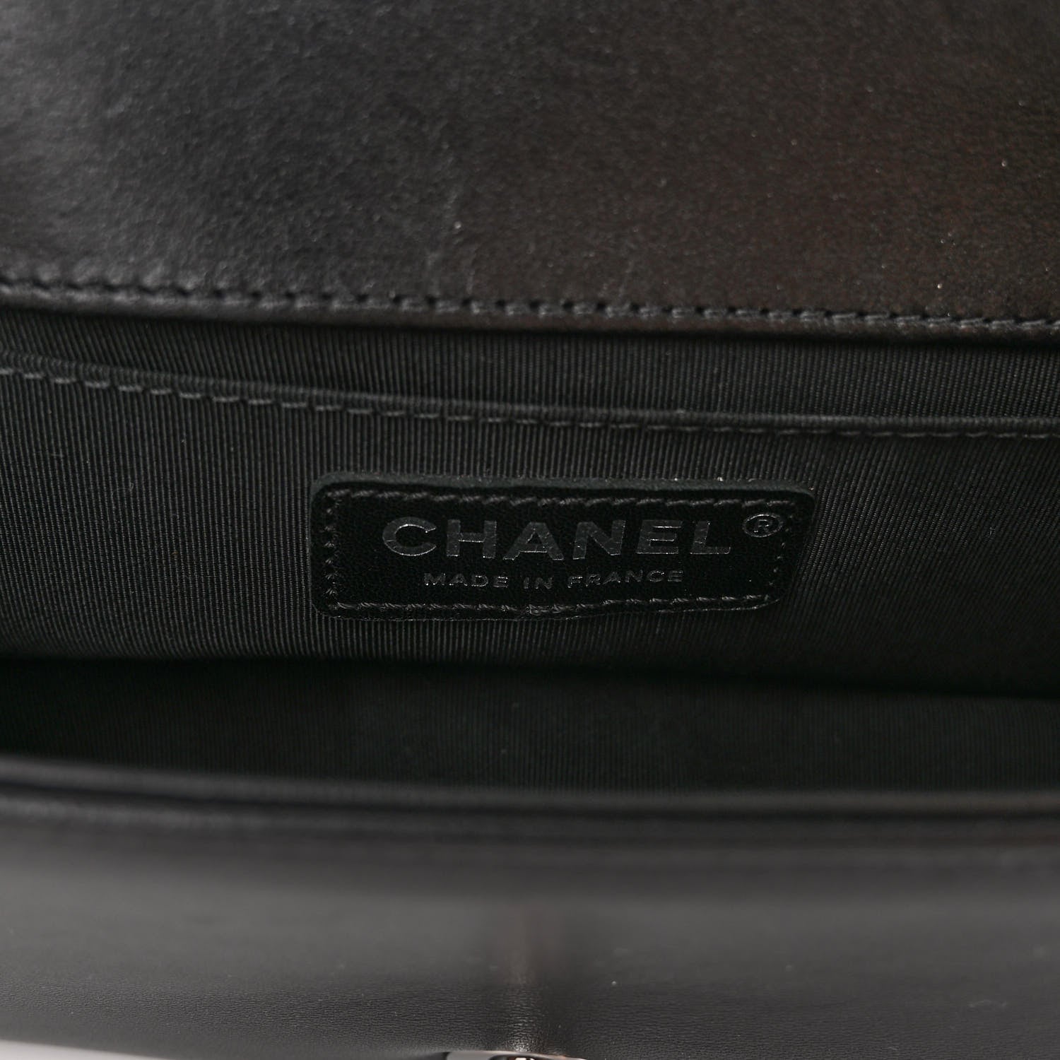Chanel Lambskin Glass Pearl Embroidered Small Boy Flap Black 6 of 11