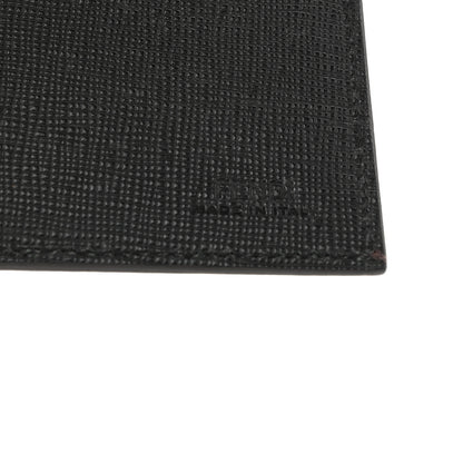 Fendi Zucca Spalmati Vitello Elite Double Fold Credit Card Case Tobacco Black 6 of 8