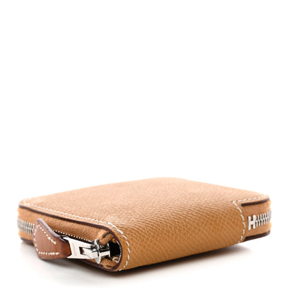 Hermes Epsom Silk'in Coin Purse Sesame 4 of 7