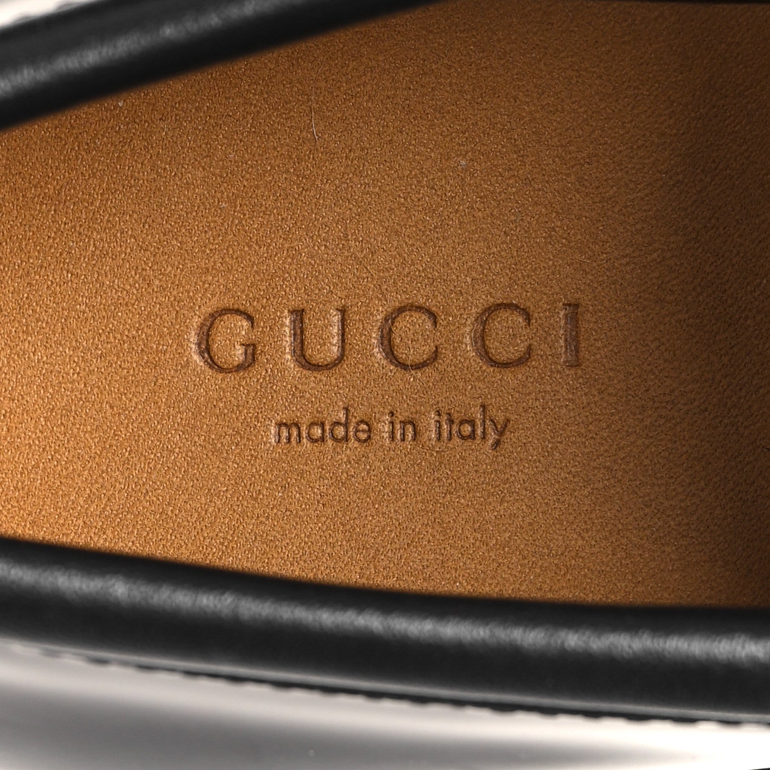 【pukoさま専用】GUCCI　ラバーシューズ Gucci Spice Lux Nappa Samoa Interlocking G Loafers 36.5 Black