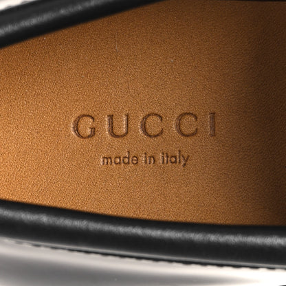 Gucci Spice Lux Nappa Samoa Interlocking G Loafers 36.5 Black 9 of 10