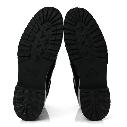 Hermes Calfskin Womens Hiking Boots 36 Black 5 of 8