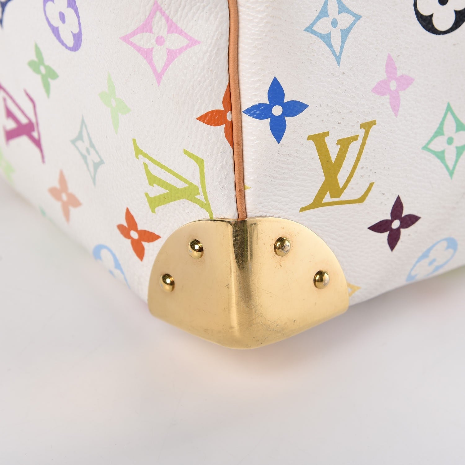 Louis Vuitton Monogram Multicolor Speedy 30 White 11 of 16