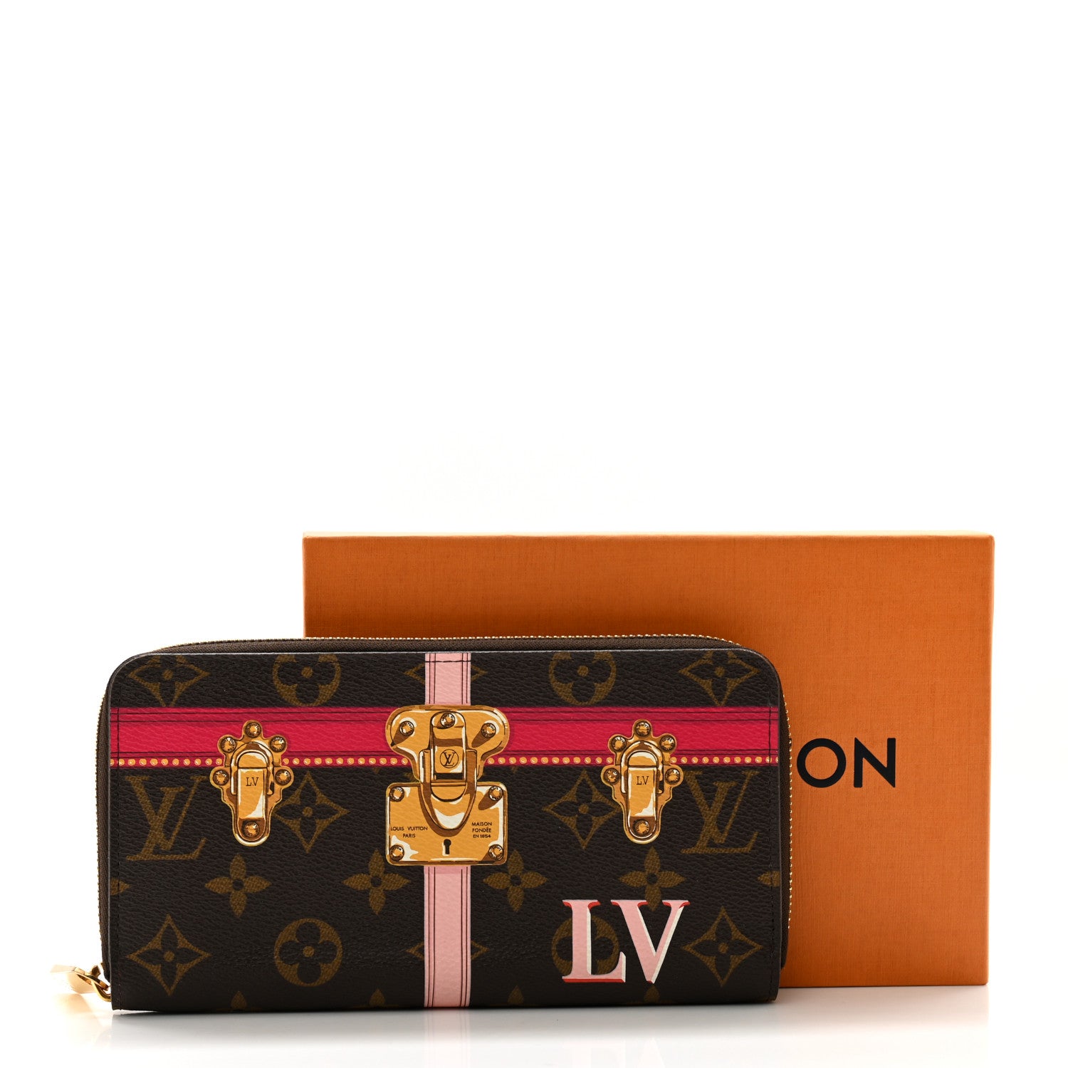 Louis Vuitton Monogram Summer Trunks Zippy Wallet 10 of 10