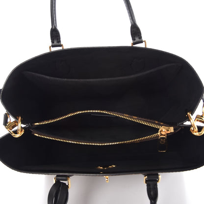 Louis Vuitton Monogram Flower Tote Black 8 of 9
