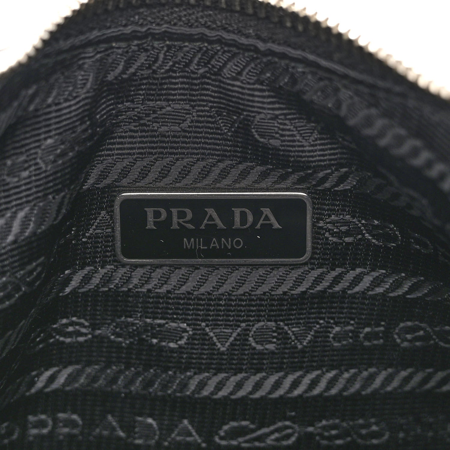 Prada Nylon Re-Edition 2005 Shoulder Bag Black 6 of 9
