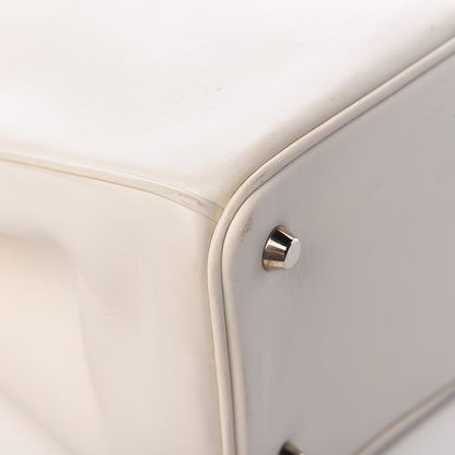 Christian Dior Smooth Calfskin Large Diorissimo Tote White 12 of 13